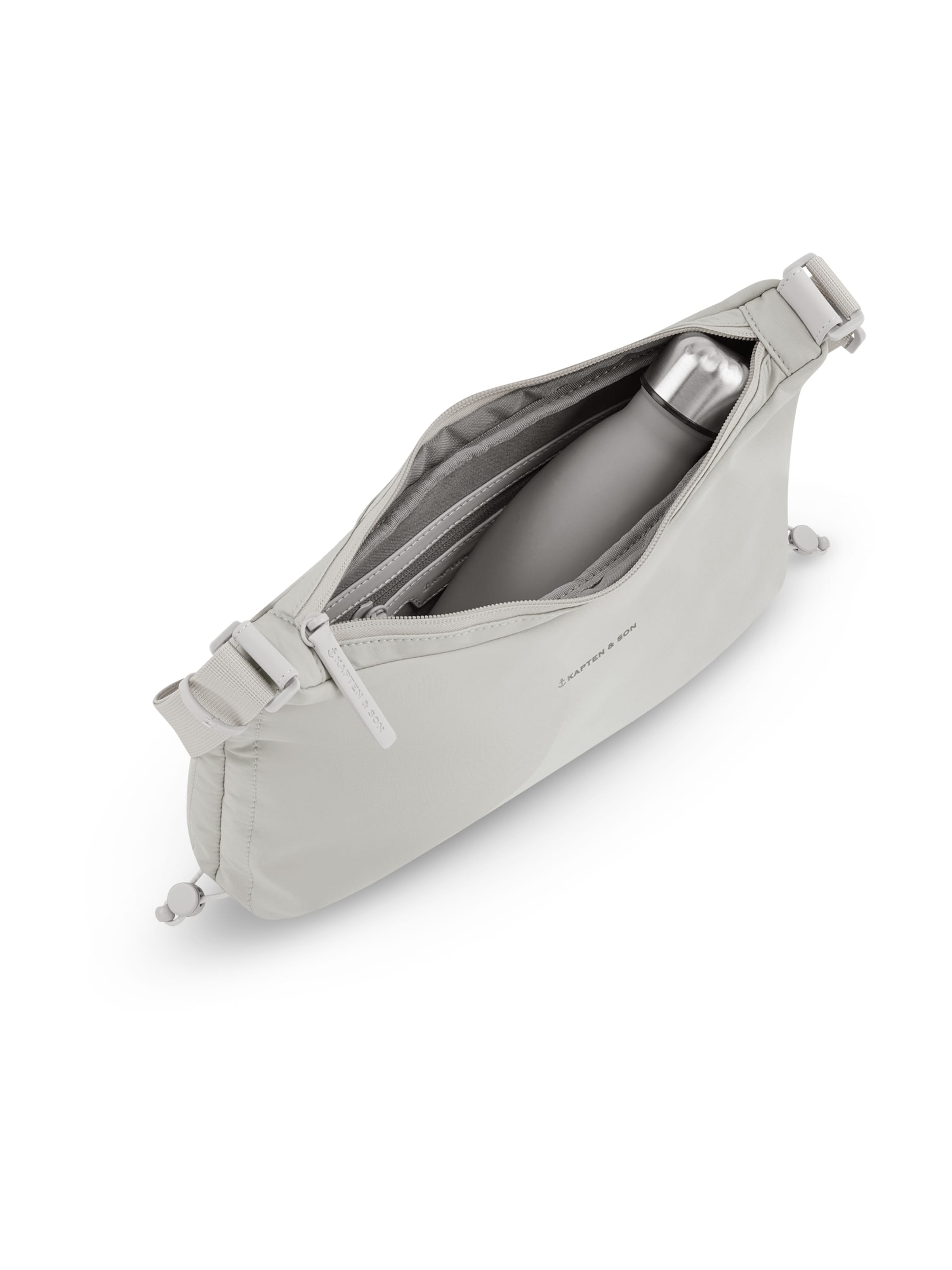 Kapten & Son Skuldertaske 'Skara Small' i grå
