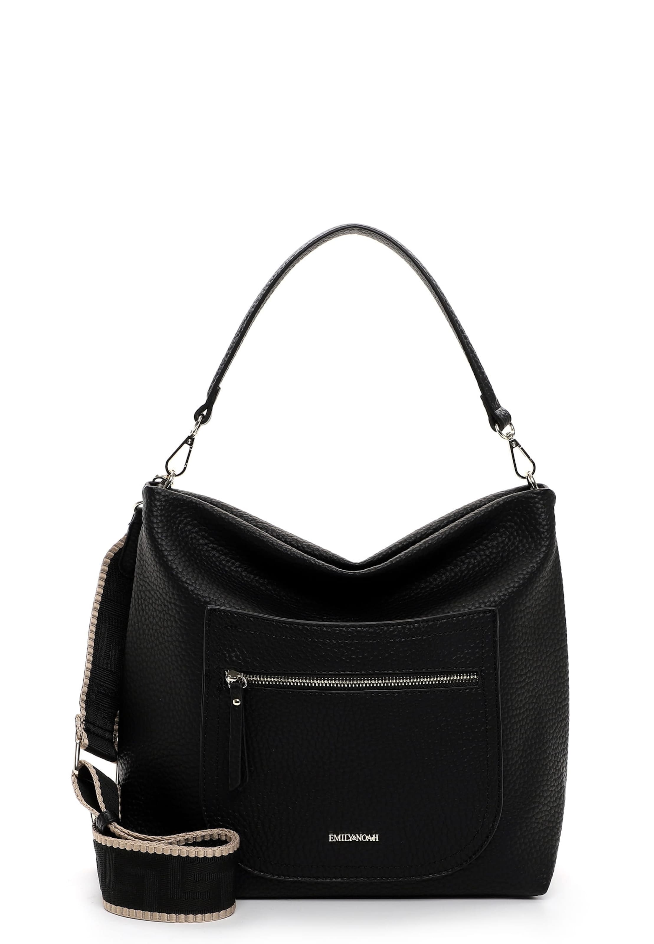 Emily & Noah Håndtaske 'Heidi' i sort: forside
