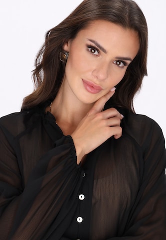 Chemisier faina en noir