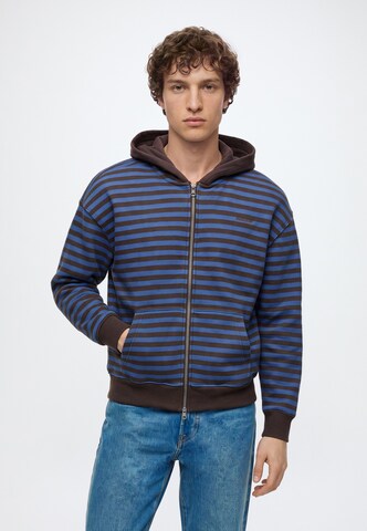 HOLLISTER Sweatjacke in Braun: Vorderseite