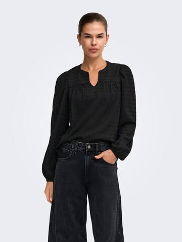 ONLY - Blusa 'ONLIlse' en negro: frente