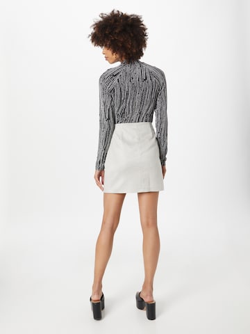 River Island - Falda en gris