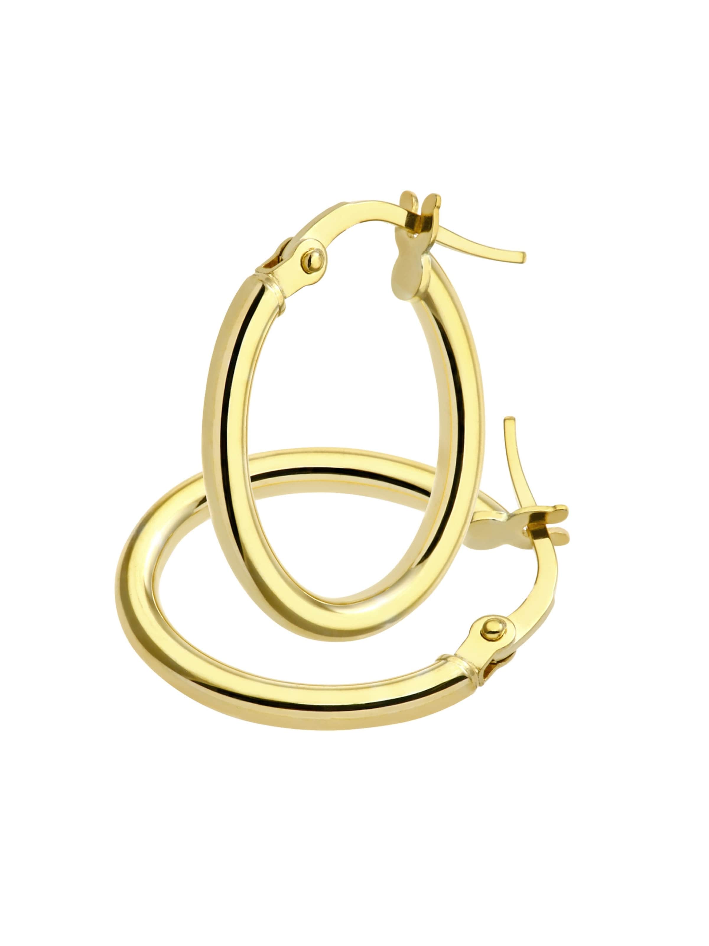 Vanlere Earrings in Gold: front