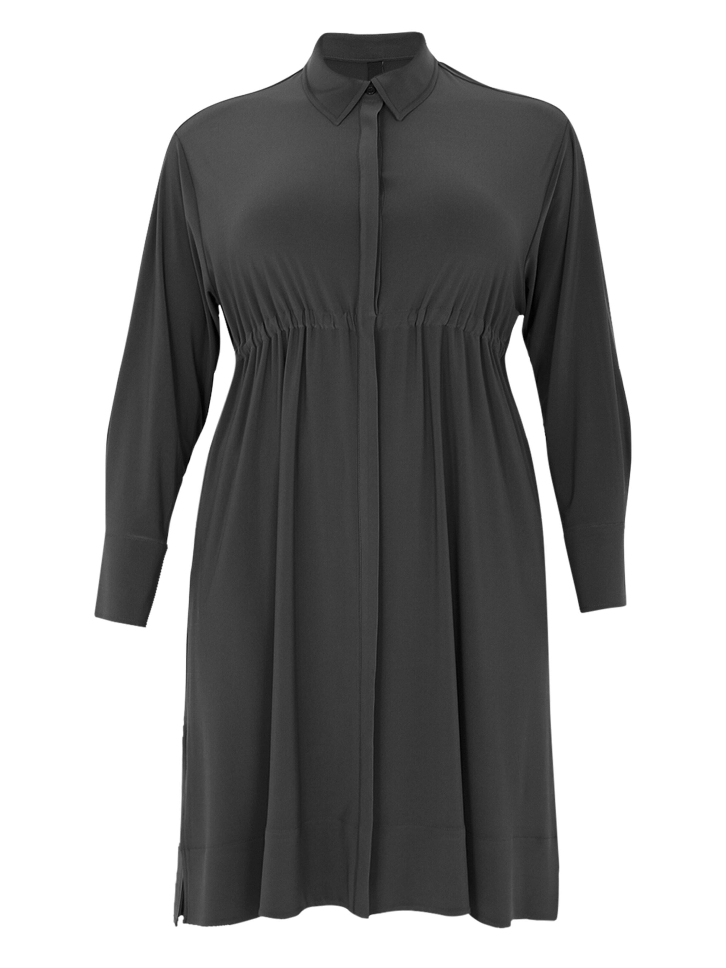 YOEK Tuniek in Grijs: voorkant