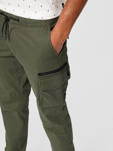 s.Oliver Tapered Cargo Pants 'Detroit' in Green