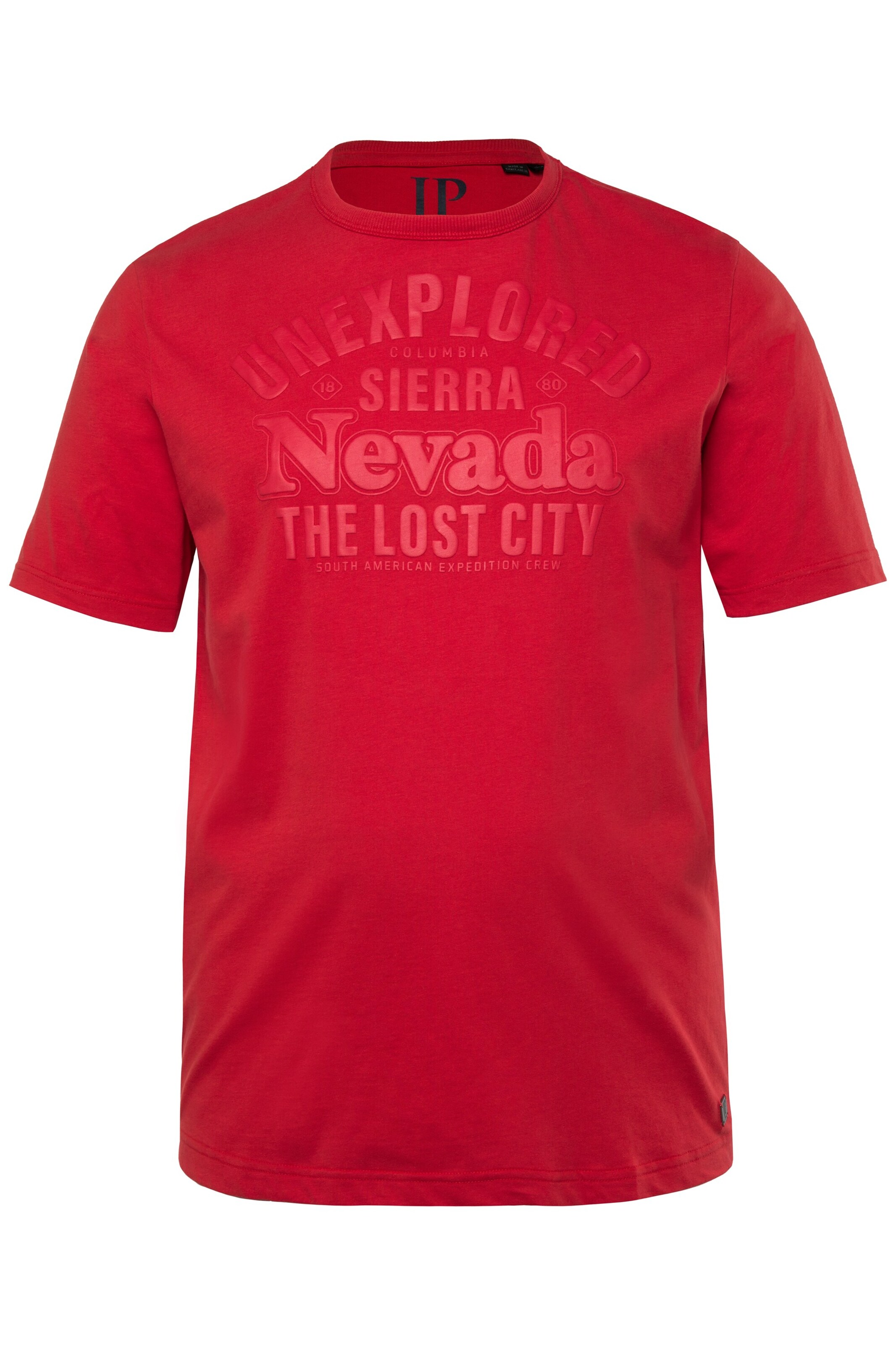 JP1880 Shirt in Rood: voorkant