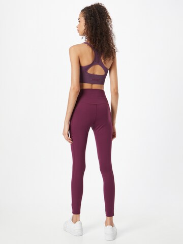 Girlfriend Collective Skinny Workout Pants in Purple