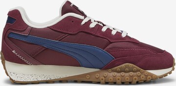 PUMA - Sapatilhas baixas 'Blacktop Rider' em vermelho