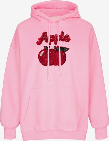 Sweat-shirt MYMO en rose : devant