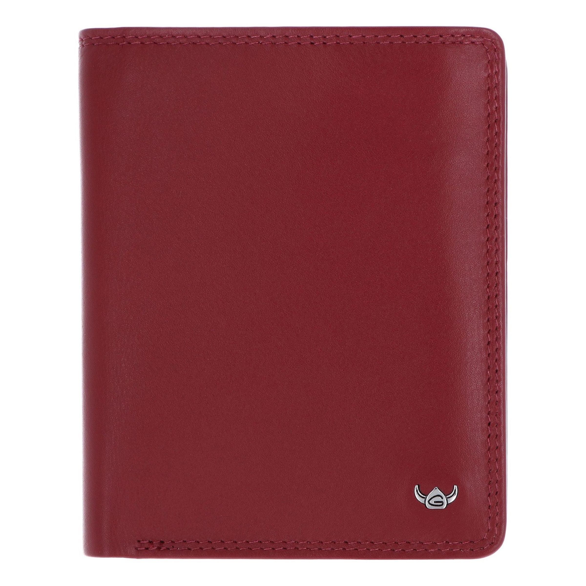 Porte-monnaies 'Polo' GOLDEN HEAD en rouge : devant