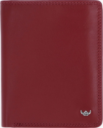 Porte-monnaies 'Polo' GOLDEN HEAD en rouge : devant