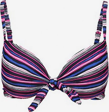 s.Oliver Bandeau Bikini Top in Mixed colors: front