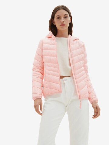 TOM TAILOR DENIM Overgangsjakke i pink