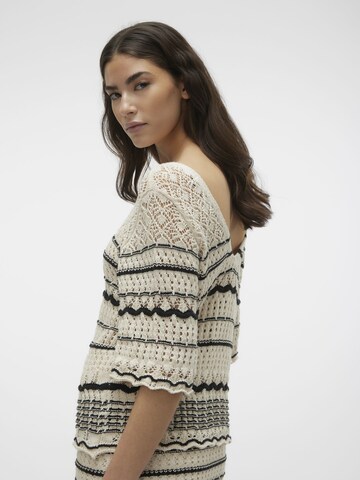 VERO MODA Pullover 'MINOU' i hvid