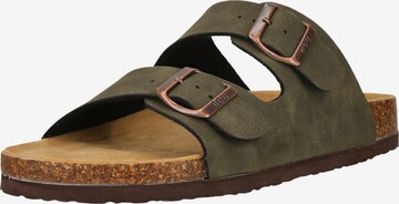 NOU Pantolette in Grün: Vorderseite