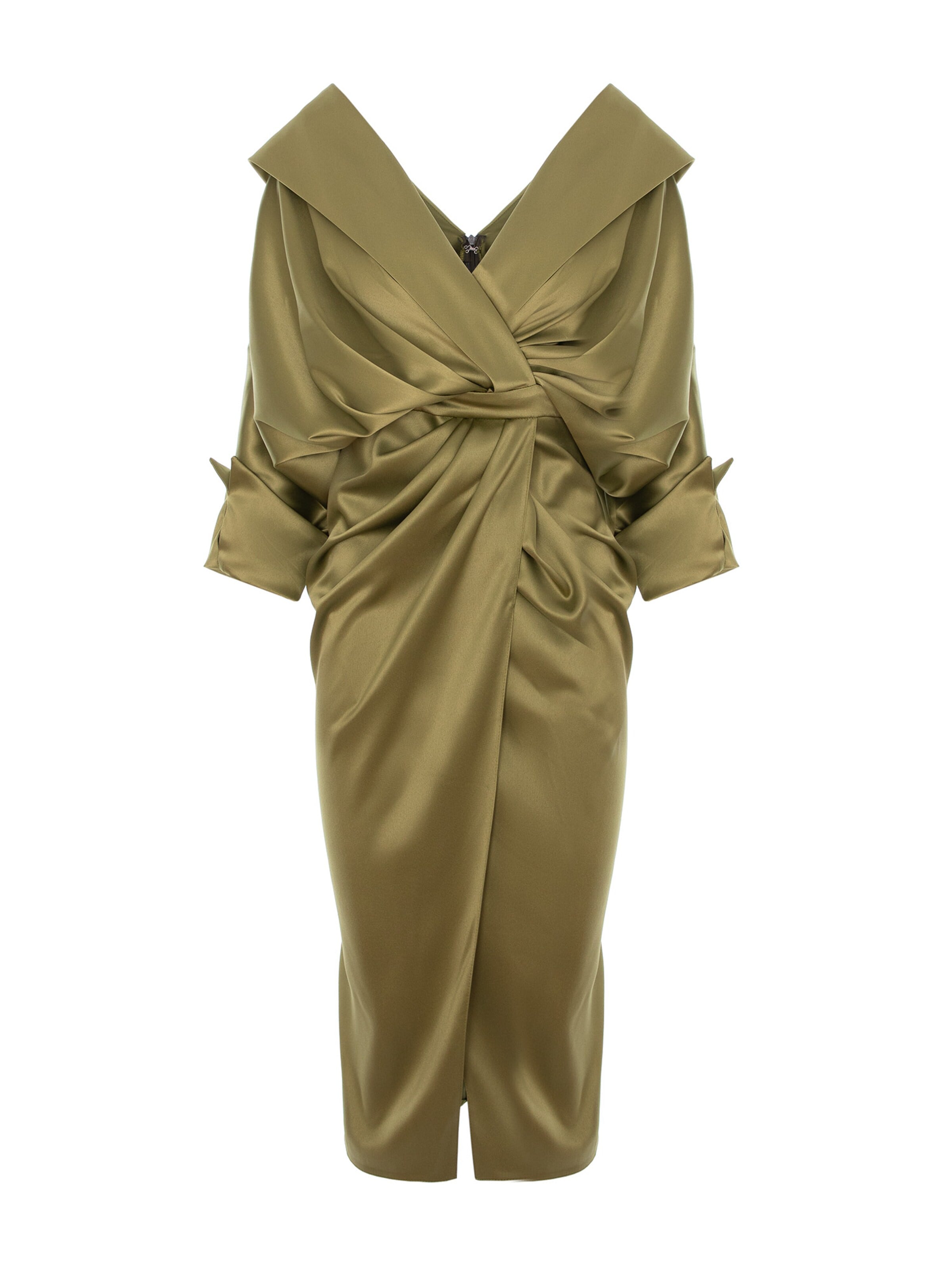 acob a porter Evening Dress in Green: front