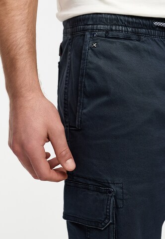 INDICODE JEANS Regular Cargo trousers 'INKews' in Blue