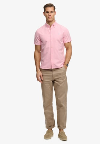 Superdry & Co Regular Fit Hemd in Pink
