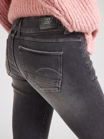 G-STAR Skinny Jenas in Schwarz