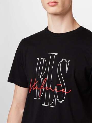 BLS HAFNIA - Camiseta en negro