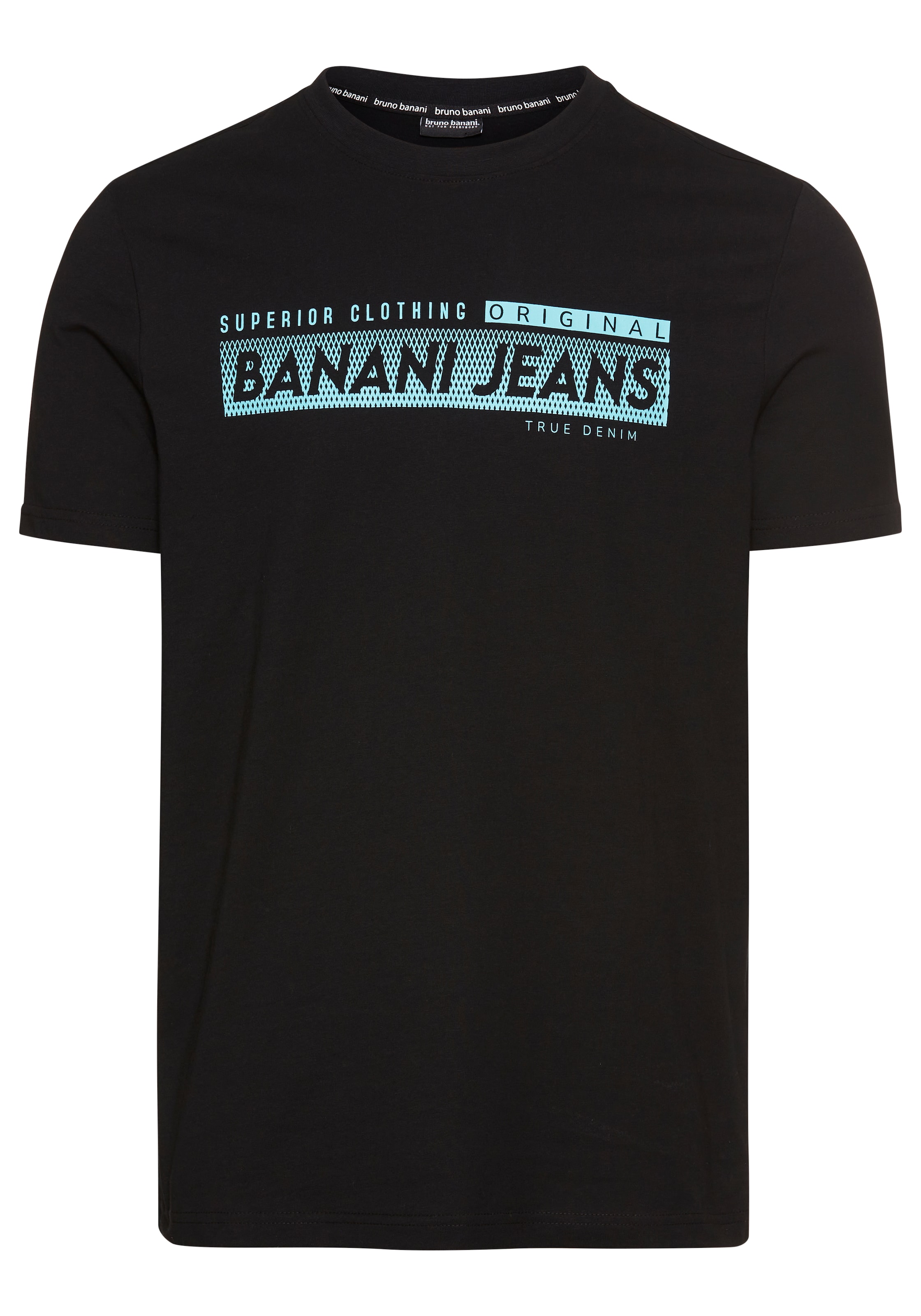 Bruno Banani LM Shirt in Black: front