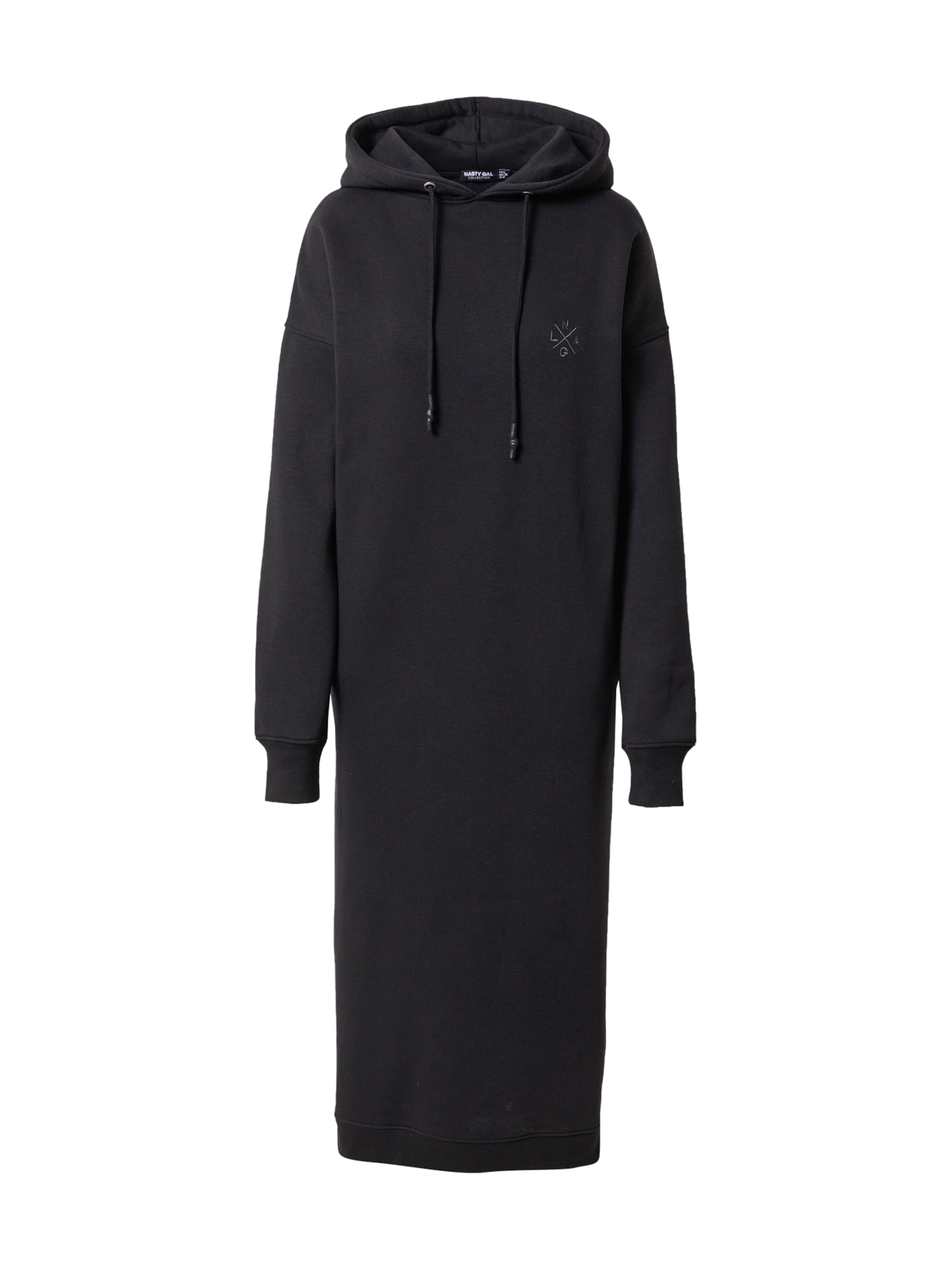 juoda Nasty Gal Suknelė: priekis
