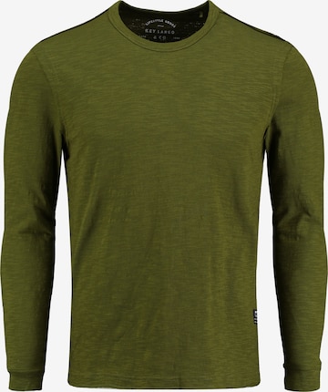 Key Largo Shirt 'KLHAMILTON STREET' in Grün: Vorderseite