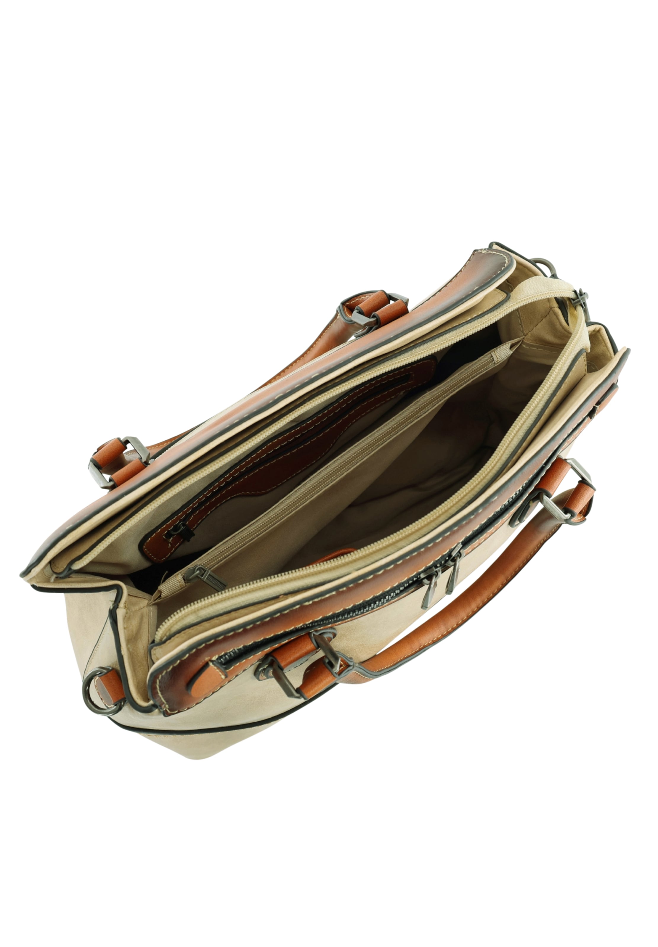 HARPA Shoulder Bag 'VALERA' in Beige