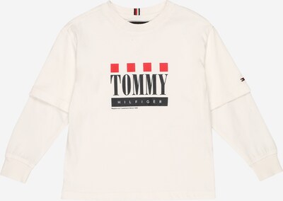 TOMMY HILFIGER Skjorte i rød / svart / hvit, Produktvisning