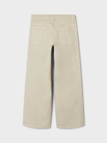 NAME IT Wide leg Jeans 'Rose' in Grijs