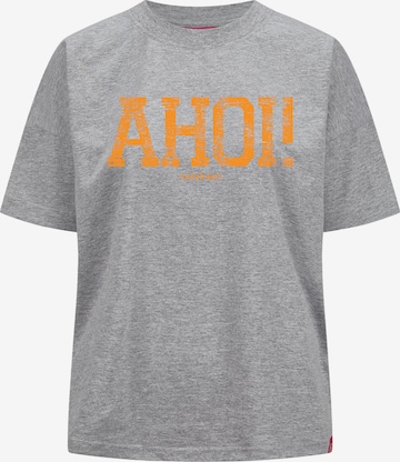 salzhaut T-Shirt in Grau: Vorderseite