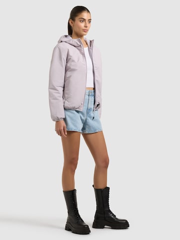 khujo Between-Season Jacket 'Shelly2' in Purple