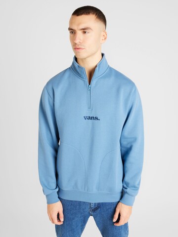 VANS Sweatshirt 'LOWERED' in Blauw: voorkant