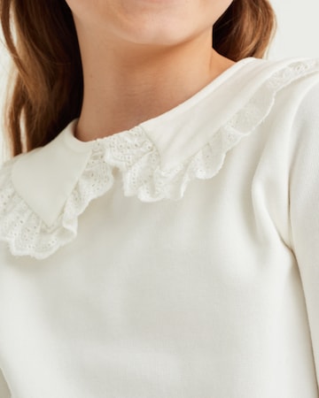 Pull-over WE Fashion en blanc