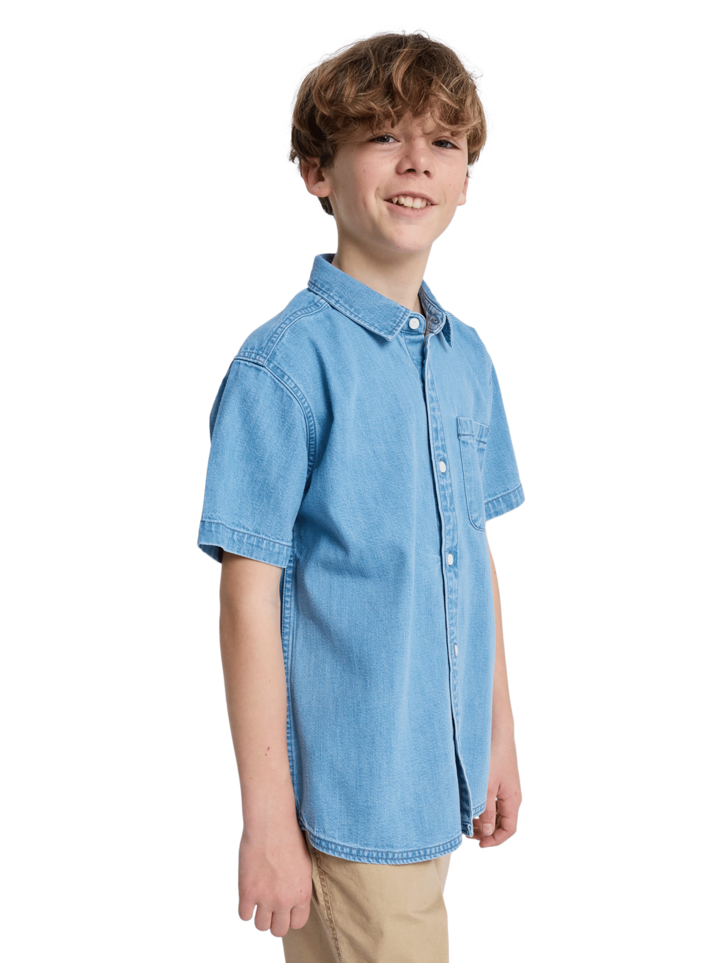 QUIKSILVER Regular fit Button Up Shirt in Blue