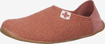 Living Kitzbühel Slippers in Brown: front