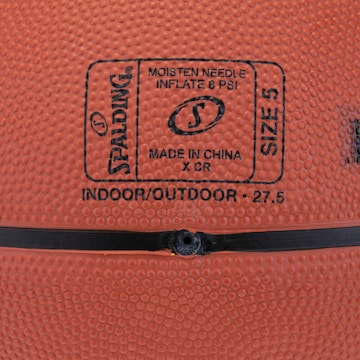 SPALDING Ball 'Silver Series Rubber' in Orange