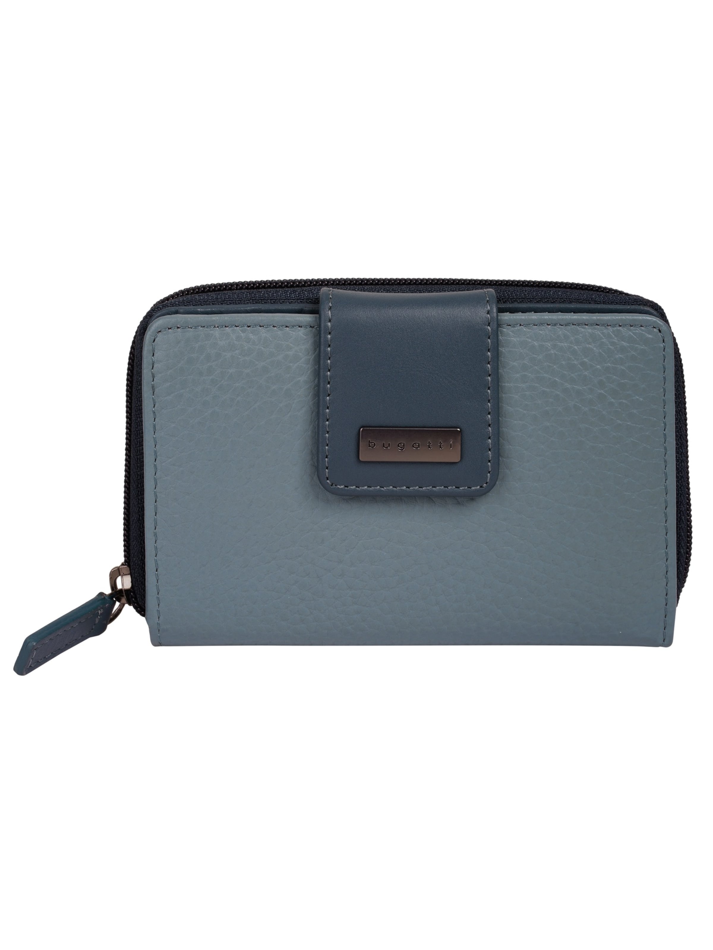 bugatti Wallet 'SINA' in Blue: front