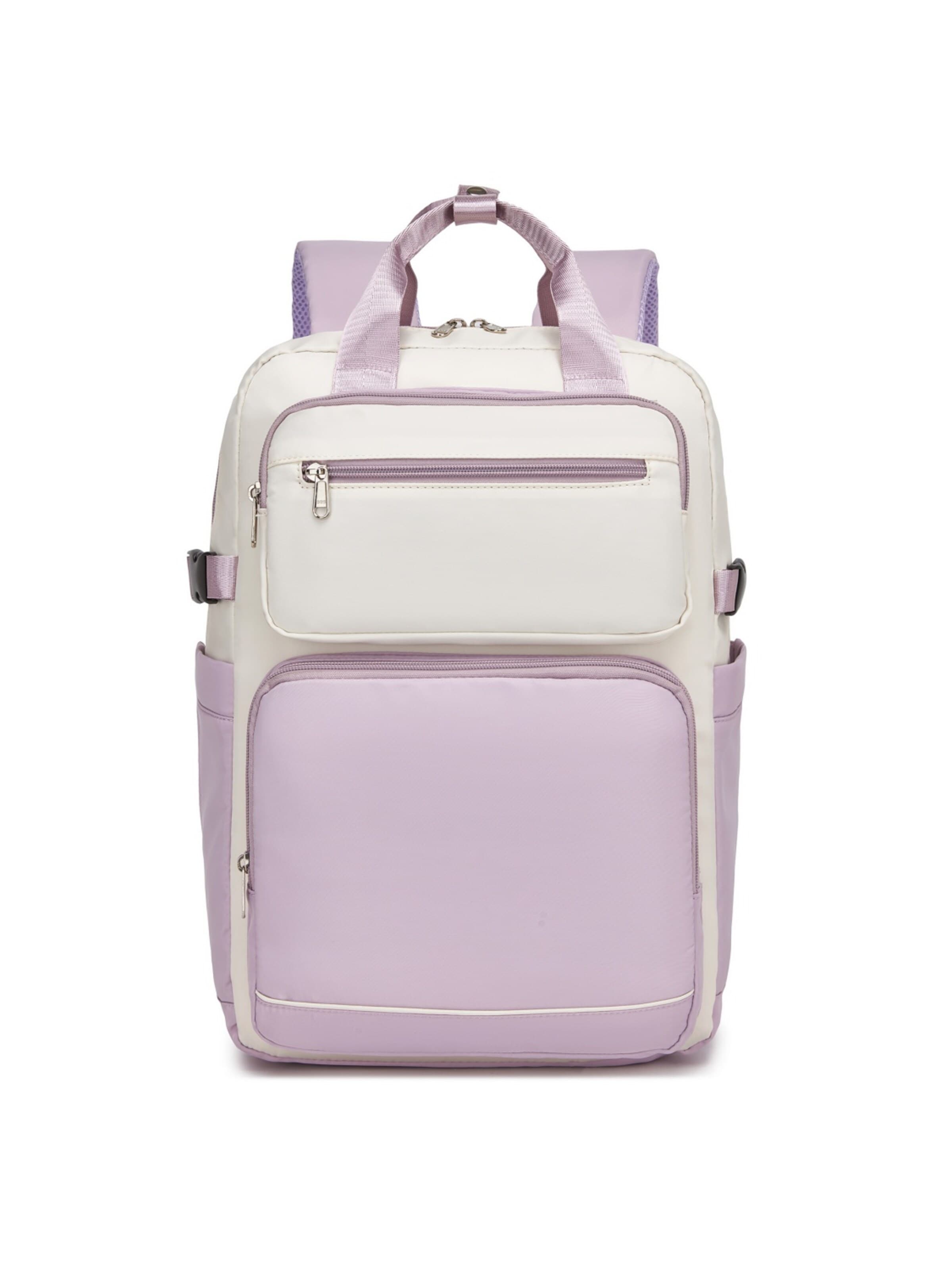 Kono Backpack in Purple: front