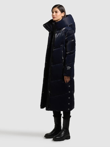 Cappotto invernale 'Pulset Shiny' di khujo in blu