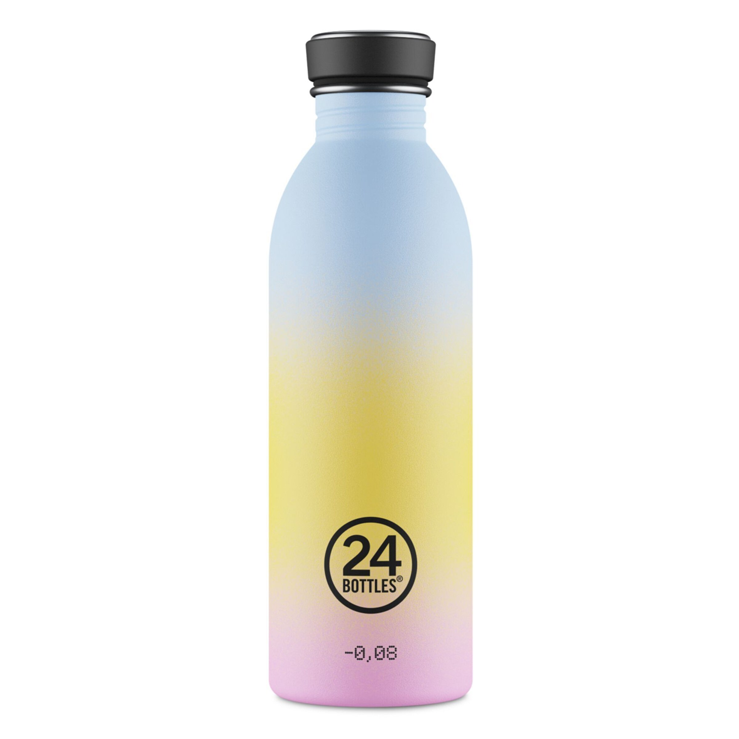 Borraccia 'Urban Horizon' di 24Bottles in blu: frontale