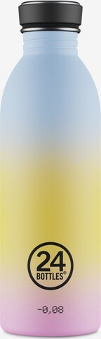 Borraccia 'Urban Horizon' di 24Bottles in blu: frontale