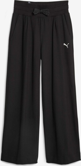 PUMA Workout Pants 'Her' in Black / White, Item view