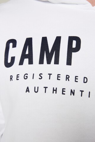 CAMP DAVID Sweatshirt in Weiß