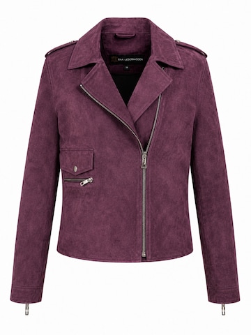 Mouflon Between-Season Jacket 'Jenny' in Red: front