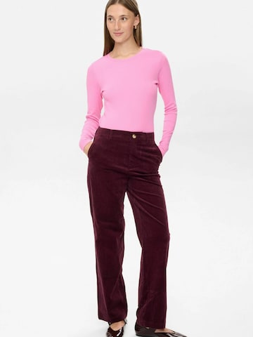 regular Pantaloni 'JOANNA' di NÜMPH in rosso