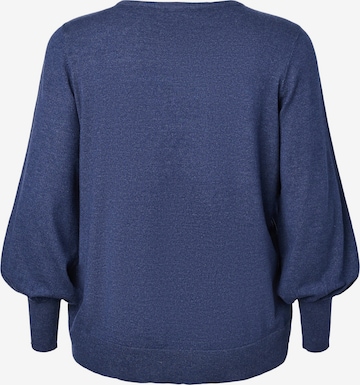 Zizzi Sweater 'ELLA' in Blue
