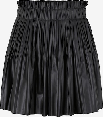 PIECES Skirt 'HALLE' in Black: front