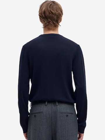 SELECTED Sweater 'Tray' in Blue