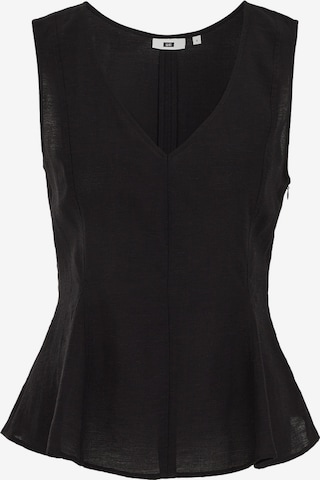 WE FashionTop - crna boja: prednji dio